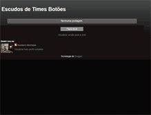 Tablet Screenshot of escudosdetimesbotoes.blogspot.com