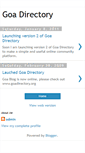 Mobile Screenshot of goadirectory.blogspot.com