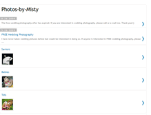Tablet Screenshot of photos-by-misty.blogspot.com