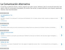 Tablet Screenshot of lacomunicacionalternativa.blogspot.com