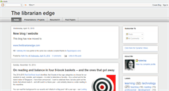 Desktop Screenshot of libedge.blogspot.com