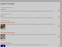 Tablet Screenshot of devdformats.blogspot.com