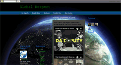 Desktop Screenshot of globalrespect.blogspot.com