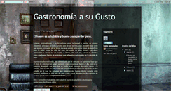 Desktop Screenshot of gastronomiasugusto.blogspot.com