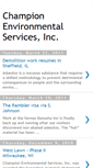 Mobile Screenshot of championenvironmentalservices.blogspot.com