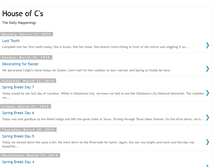 Tablet Screenshot of houseofcs.blogspot.com