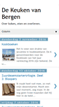 Mobile Screenshot of keukenvanbergen.blogspot.com