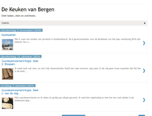 Tablet Screenshot of keukenvanbergen.blogspot.com