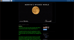 Desktop Screenshot of morvynswyckedworld.blogspot.com