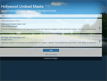 Tablet Screenshot of hollywoodundeadmasks.blogspot.com