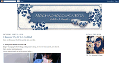 Desktop Screenshot of mochachocolatarita.blogspot.com