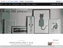 Tablet Screenshot of ohmylittleprincess.blogspot.com