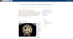 Desktop Screenshot of cyberstitchers.blogspot.com