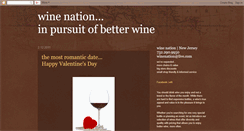 Desktop Screenshot of inpursuitofbetterwine.blogspot.com