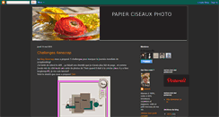 Desktop Screenshot of papierciseauxphoto.blogspot.com