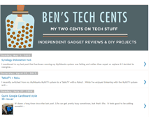 Tablet Screenshot of benstechcents.blogspot.com