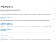 Tablet Screenshot of masphidrovias.blogspot.com