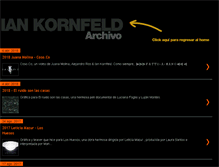Tablet Screenshot of iankornfeld.blogspot.com