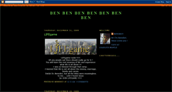 Desktop Screenshot of benbenedictben.blogspot.com