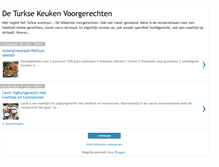 Tablet Screenshot of deturksekeukenvoorgerechten.blogspot.com