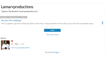 Tablet Screenshot of lamarvproductions.blogspot.com