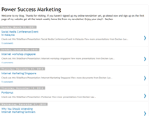 Tablet Screenshot of powersuccessmarketing.blogspot.com