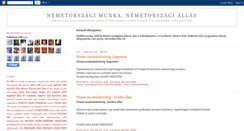 Desktop Screenshot of nemetorszagimunkak.blogspot.com