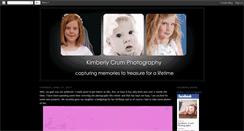 Desktop Screenshot of kimberlycrumphotography.blogspot.com