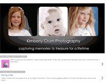Tablet Screenshot of kimberlycrumphotography.blogspot.com