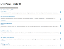 Tablet Screenshot of live-point.blogspot.com