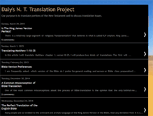 Tablet Screenshot of dalysnttranslationproject.blogspot.com
