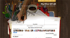 Desktop Screenshot of christyssliceolife.blogspot.com