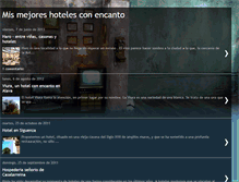 Tablet Screenshot of mejores-hoteles-con-encanto.blogspot.com
