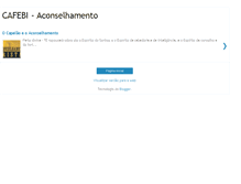Tablet Screenshot of cafebiaconselhamento.blogspot.com