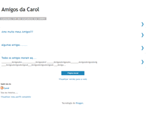 Tablet Screenshot of amigosdacaroldiniz.blogspot.com