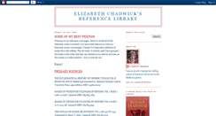 Desktop Screenshot of elizabethchadwickreference.blogspot.com