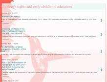 Tablet Screenshot of childrensrightsece.blogspot.com