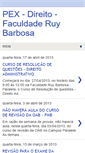 Mobile Screenshot of pexdireitofrbparalela.blogspot.com