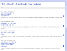 Tablet Screenshot of pexdireitofrbparalela.blogspot.com