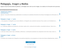 Tablet Screenshot of imagenymedios.blogspot.com