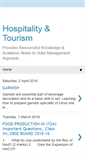 Mobile Screenshot of hospitalityntourism.blogspot.com