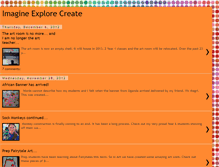 Tablet Screenshot of imagineexplorecreate.blogspot.com