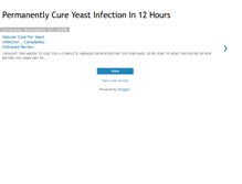 Tablet Screenshot of permanently-cure-yeast-infection.blogspot.com