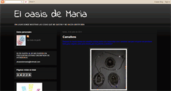 Desktop Screenshot of eloasisdemaria.blogspot.com