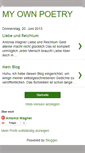 Mobile Screenshot of my-poetry-blog.blogspot.com