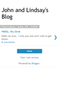 Mobile Screenshot of johnandlindsay.blogspot.com