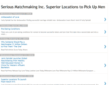 Tablet Screenshot of matchmakersuperiorlocations2pickupmen.blogspot.com