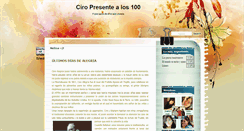 Desktop Screenshot of enlosciendeciro.blogspot.com