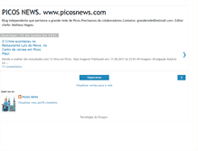 Tablet Screenshot of picosnews.blogspot.com