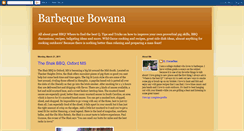 Desktop Screenshot of barbequebowana.blogspot.com